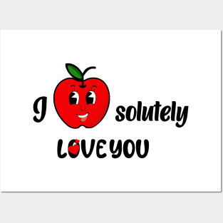 I apple solutely love you Posters and Art